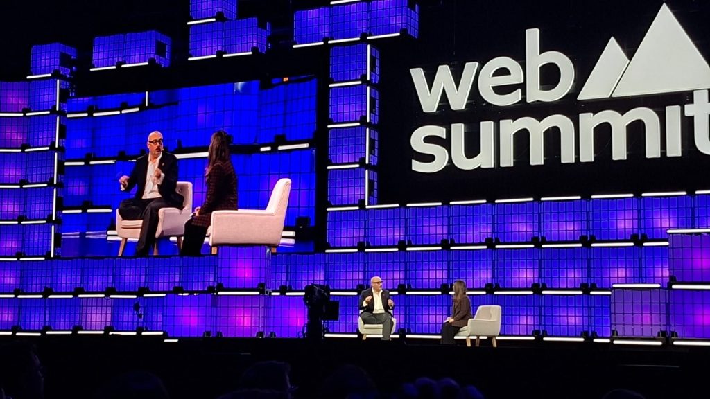 Main stage at WebSummit 2025